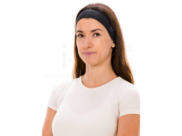 Buff Coolnet UV+ Slim Headband R-Solid Black