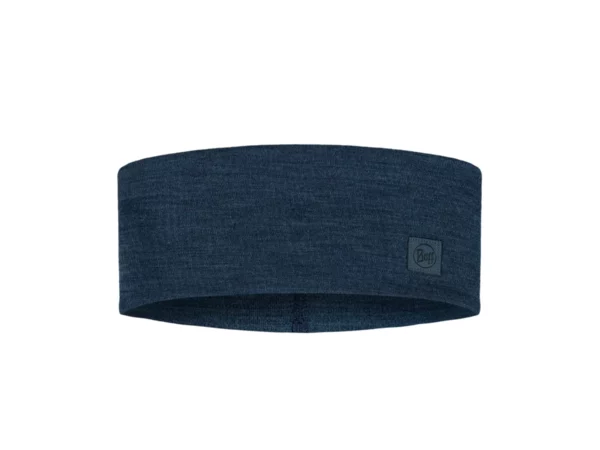 Bandeau large en laine de mérinos femme Buff Solid