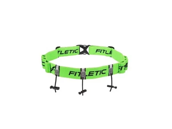 Ceinture porte dossard avec 6 portes gels Fitletic