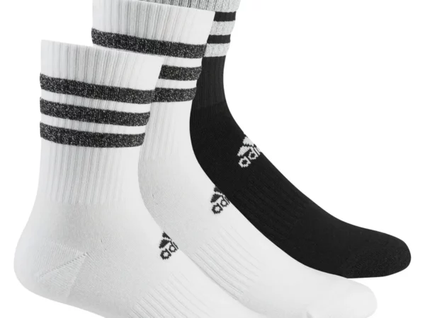 Chaussettes adidas Glam 3-Bandes CushionedSport (x3)