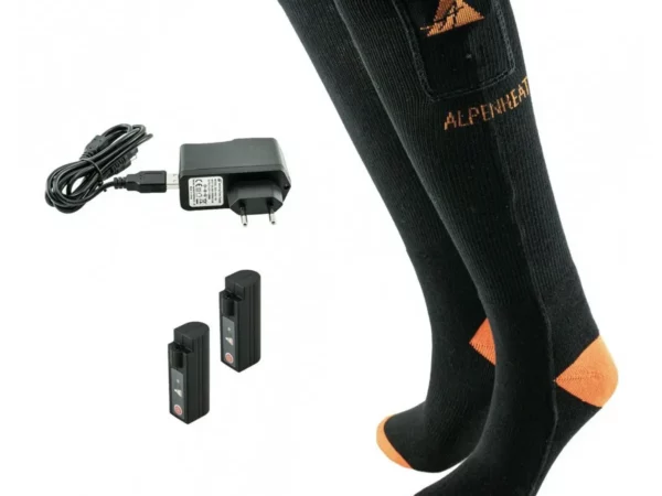 Chaussettes chauffantes en coton Alpenheat AJ26