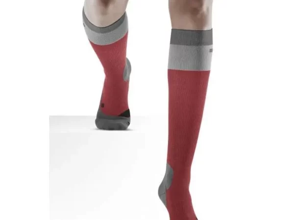 Chaussettes de compression de randonnée en mérinos légères femme CEP Compression