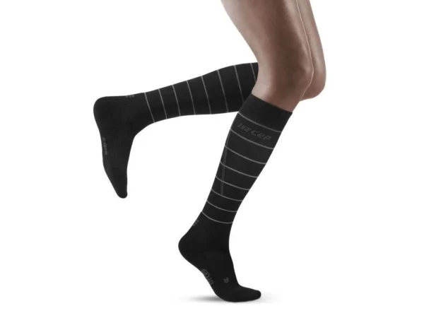 Chaussettes de compression hautes femme CEP Compression Reflective