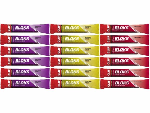 Clif Shot Bloks Mixpaket (18 x 60g)