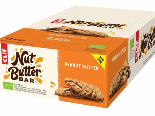Nut Butter Filled Energie Riegel - Peanut Butter Karton (12