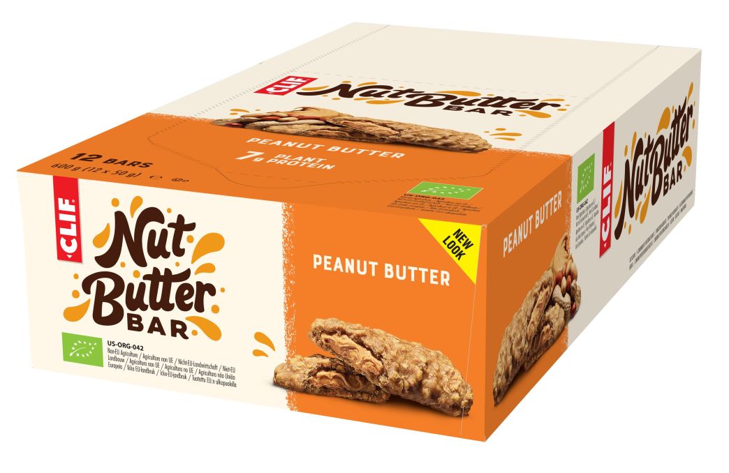 Nut Butter Filled Energie Riegel - Peanut Butter Karton (12