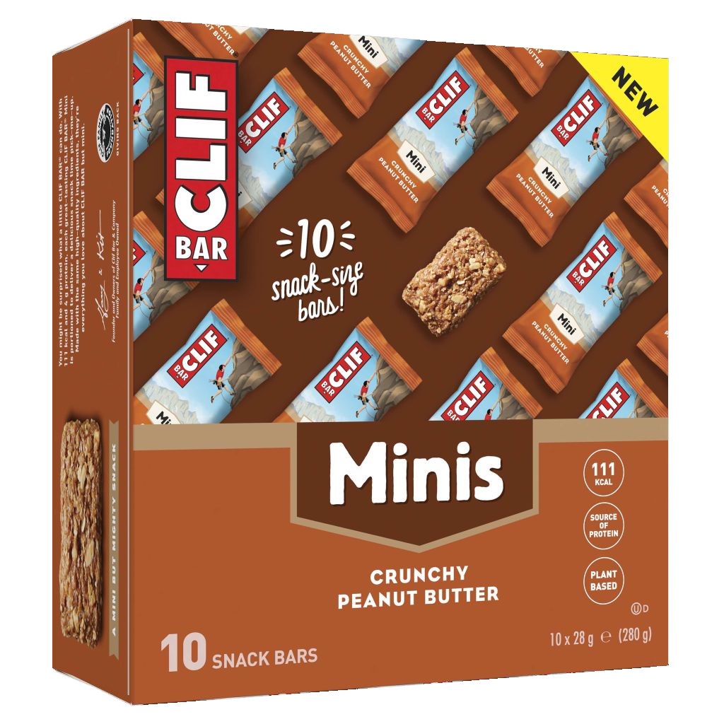 MINI Riegel Crunchy Peanut Butter Karton (10 x 28g)