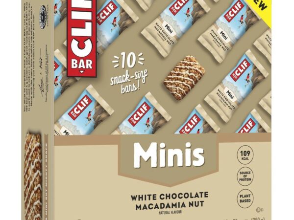 MINI Riegel White Chocolate Macadamia Karton (10 x