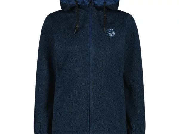 Veste à capuche technique tricotée femme CMP