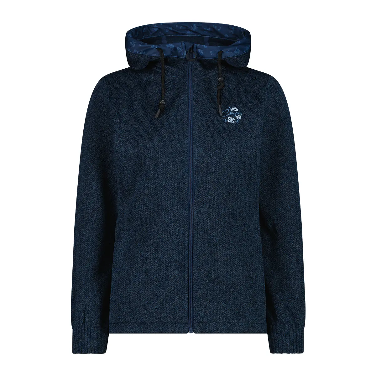 Veste à capuche technique tricotée femme CMP
