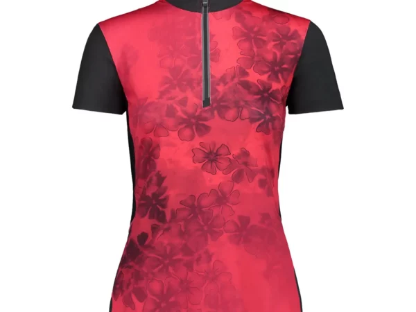 Maillot avec un motif graphique floral femme CMP