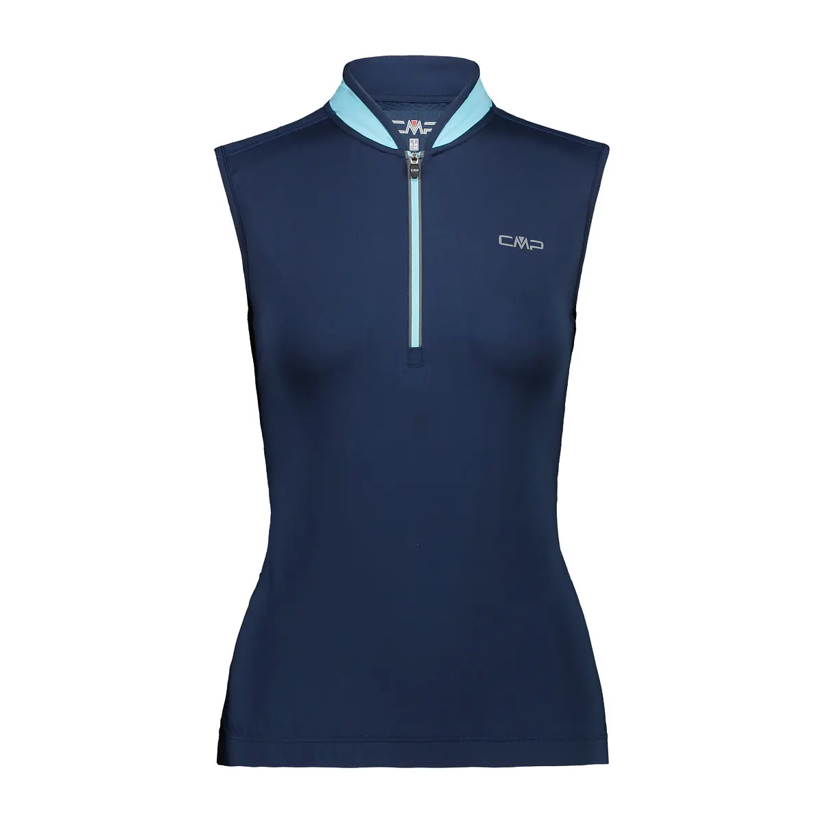 Maillot sans manches demi-zip femme CMP