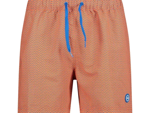 Short de bain à motif géométrique CMP