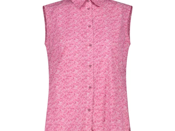 Chemise sans manches à motif floral femme CMP