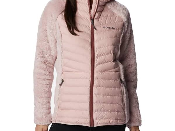 COLUMBIA POWDER LITE SHERPA HYBRID FULL ZIP W