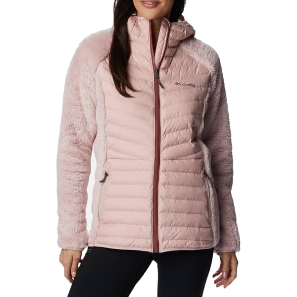 COLUMBIA POWDER LITE SHERPA HYBRID FULL ZIP W