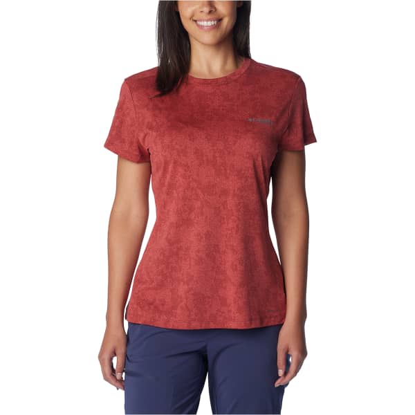 COLUMBIA W BLUEBIRD CANYON SHORT SLEEVE CREW