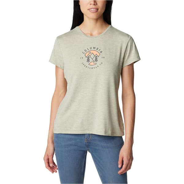 COLUMBIA W SLOAN RIDGE GRAPHIC SHORT SLEEVE TEE