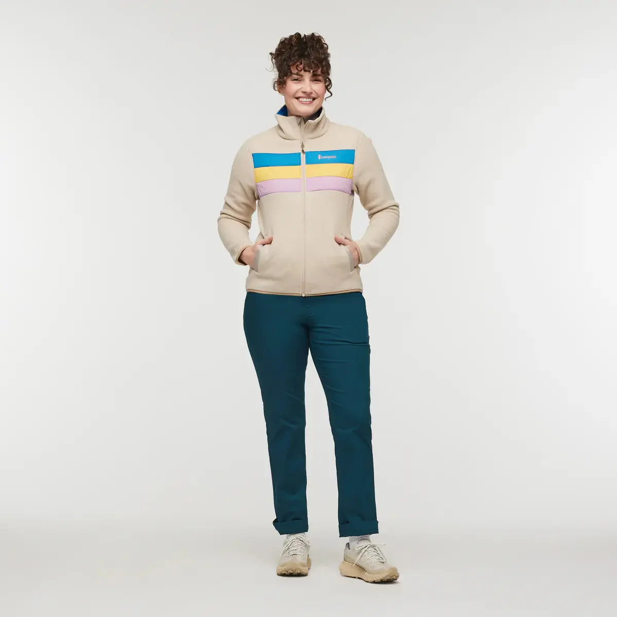 Polaire à capuche full zip femme Cotopaxi Teca