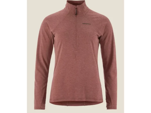 Sous maillot manches longues 1/2 zip femme Craft Wool