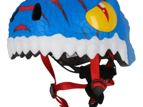 Casque avec boucle fille Crazy Safety Dino