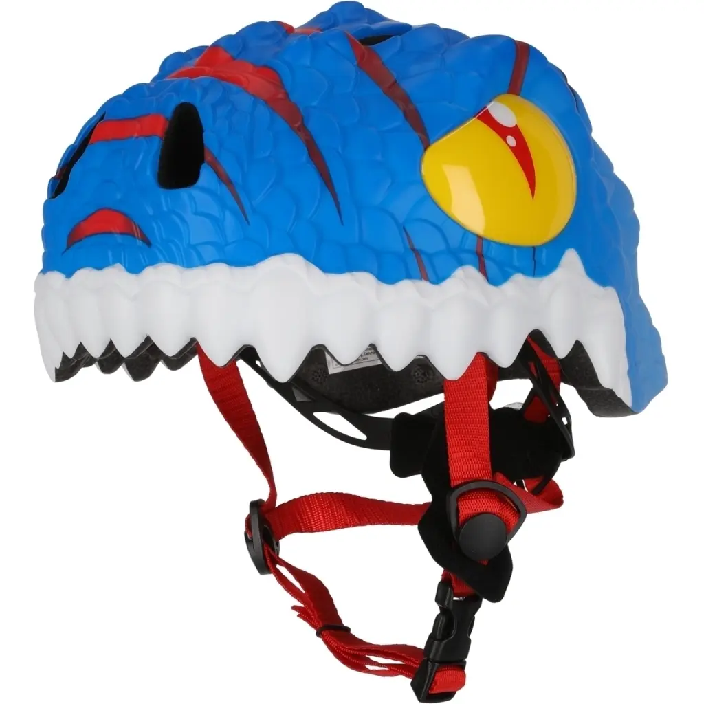 Casque avec boucle fille Crazy Safety Dino