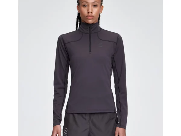 Haut d'entraînement demi-zip femme Daehlie Sportswear Athlete 2.0