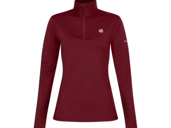 Sous maillot stretch 1/2 zip femme Dare 2B Lowline II