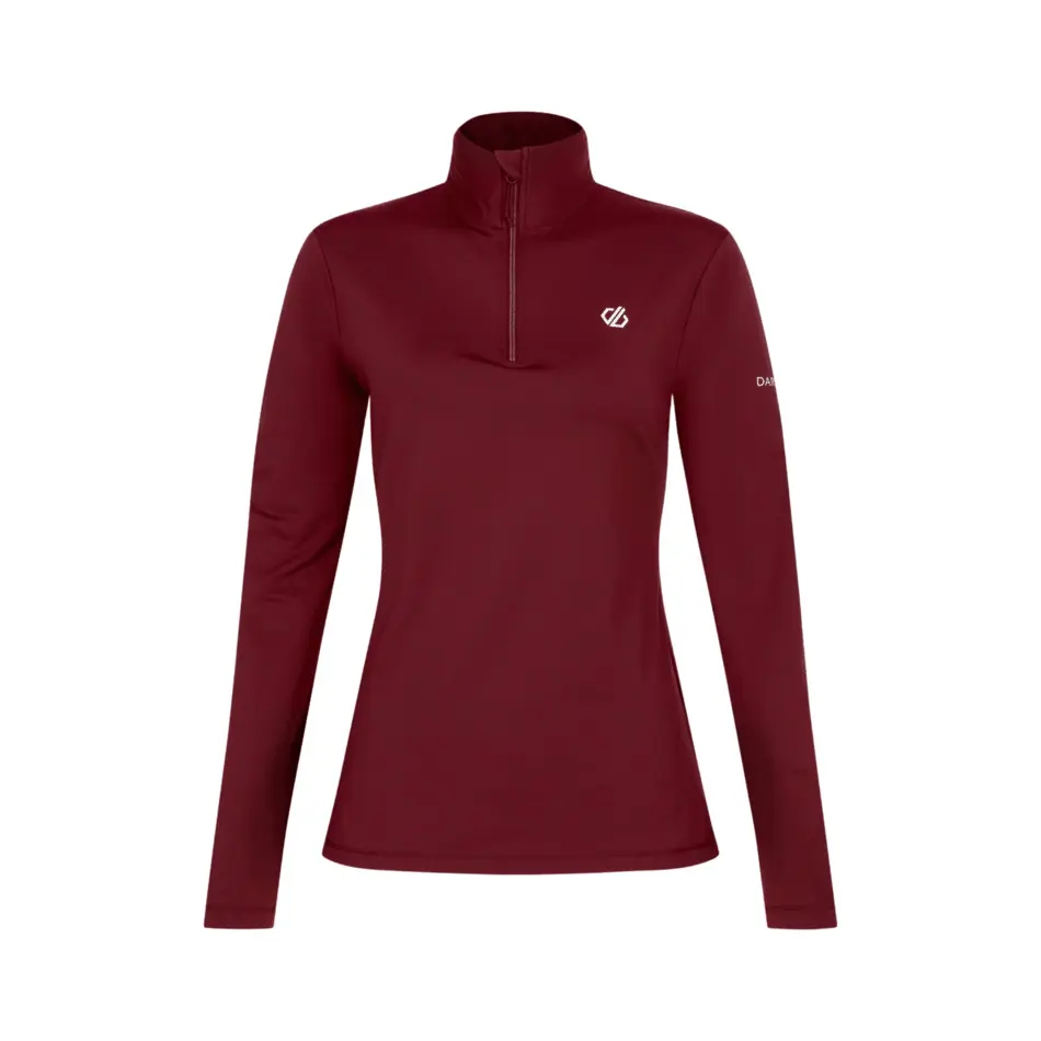 Sous maillot stretch 1/2 zip femme Dare 2B Lowline II