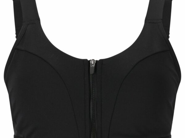 Crystale Zip Sports Bra