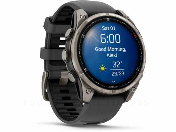 Garmin Fenix 8 Pro Sapphire Titane AMOLED 47 mm