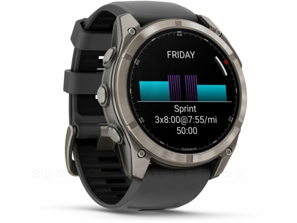 Garmin Fenix 8 Pro Sapphire Titane AMOLED 51 mm