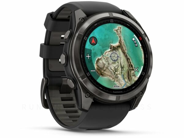 Garmin Fenix 8 Pro Sapphire Titane MicroLED 51 mm