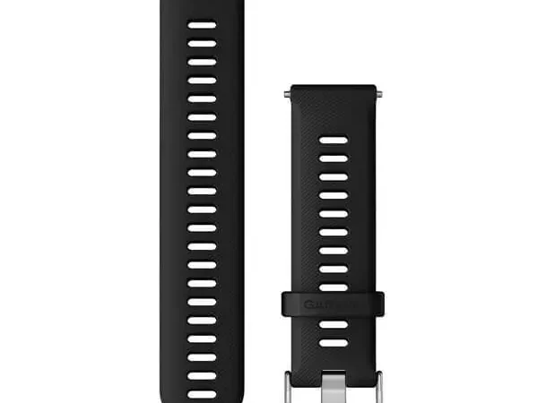 Bracelet de montre à dégagement rapide avec boucle argent Garmin 22 mm