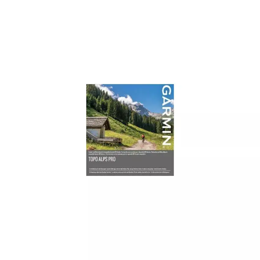 Carte Garmin Topo Alps Pro,Download voucher