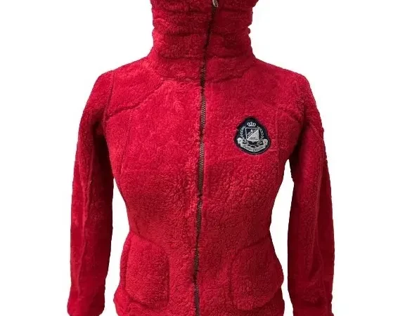 Veste polaire fille Peak Mountain coral sherpaGasana