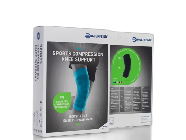 Genouillère compression sportive Bauerfeind