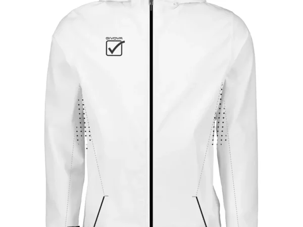 Veste imperméable à capuche femme Givova