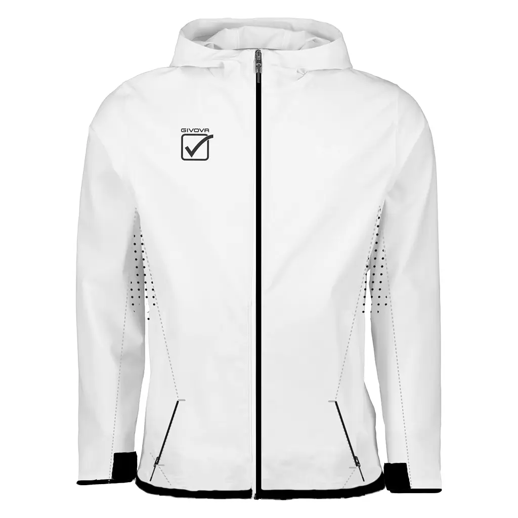 Veste imperméable à capuche femme Givova