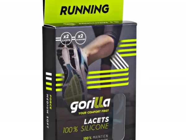 Lacets en silicone Gorilla Tribe