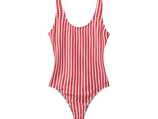 Maillot de bain 1 pièce à rayures femme H2O