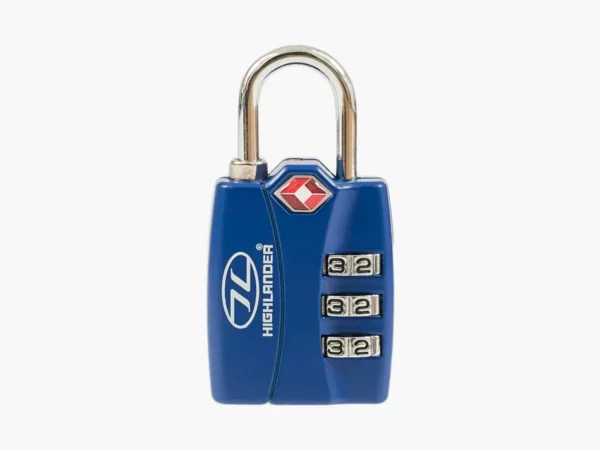 Cadenas à combinaison Highlander TSA Alert