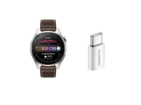 Montre connectée avec adaptateur 5V2A Type C Huawei Watch Pro Classic