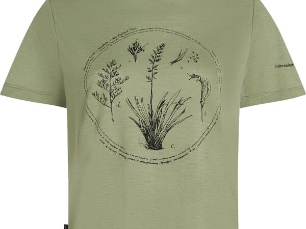 ICEBREAKER MERINO 150 TECH LITE SS CROP TEE SEED STORY W
