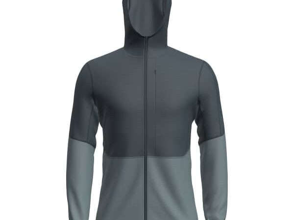 ICEBREAKER MERINO 200 REALFLEECE DESCENDER LS ZIP H