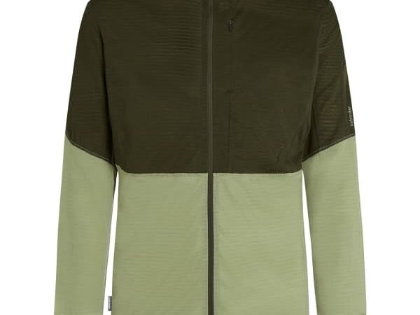 ICEBREAKER MERINO BLEND 200 REALFLEECE DESCENDER LS ZIP H