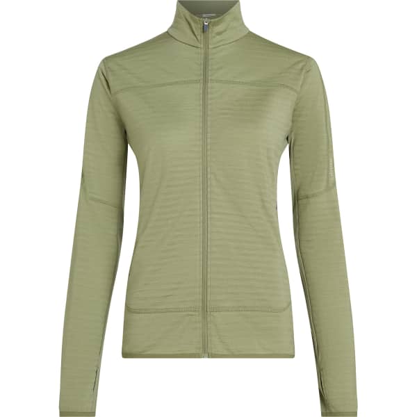 ICEBREAKER MERINO BLEND 300 REALFLEECE DESCENDER LS ZIP W