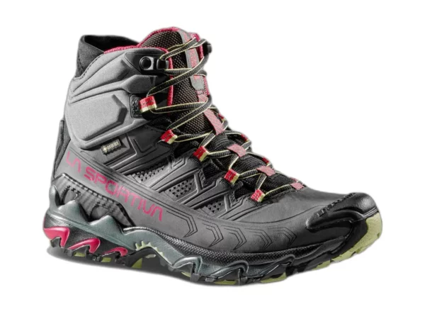 Chaussures de randonnée femme La Sportiva Ultra Raptor II Mid Leather Wide GTX