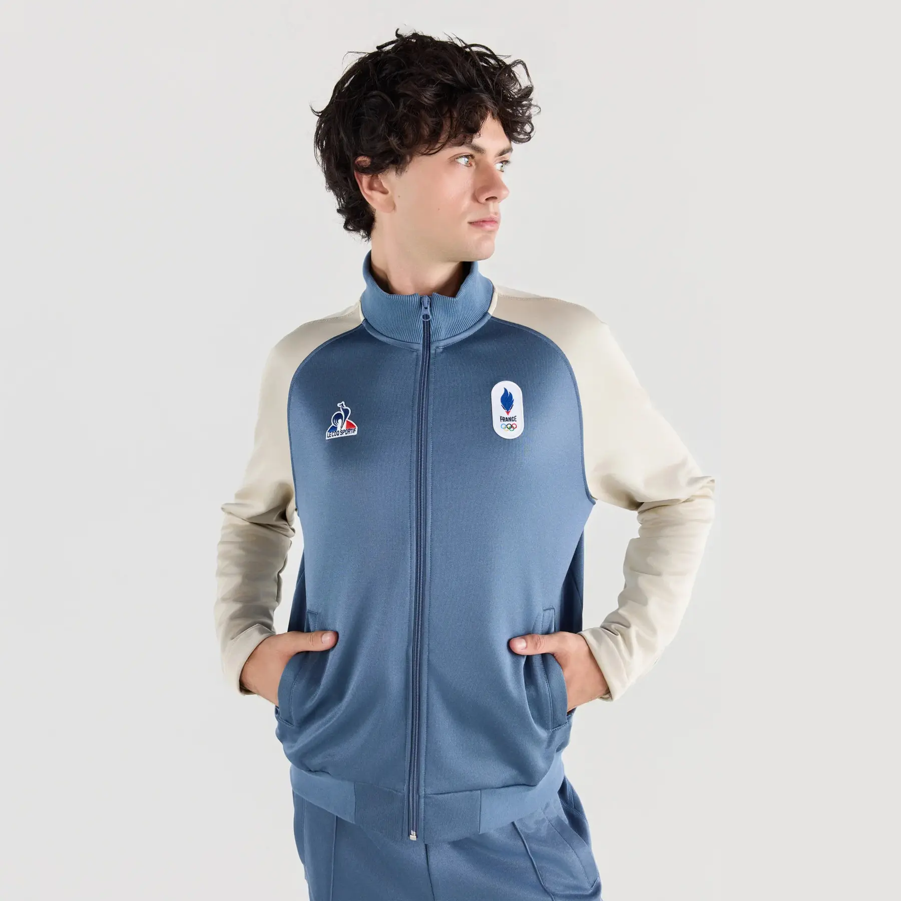 Sweatshirt full zip France Olympique 2026