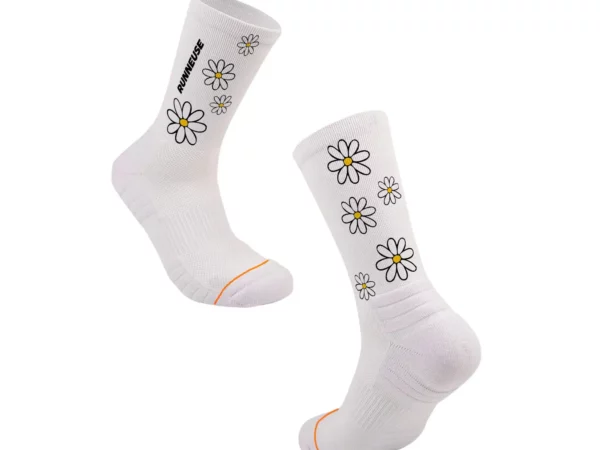 Chaussettes de running Les Frères Chaussettes Fleurs